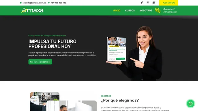 Web de AMAXA