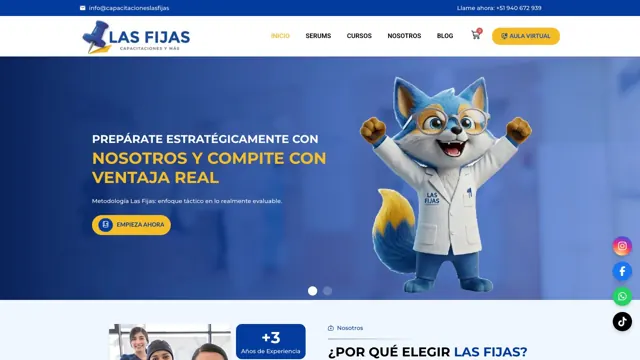 Web de Las Fijas