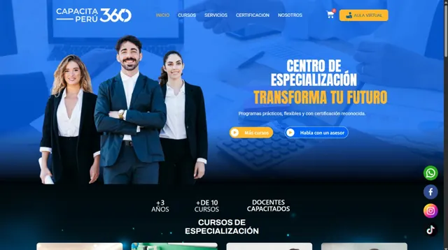Web de Capacita 360