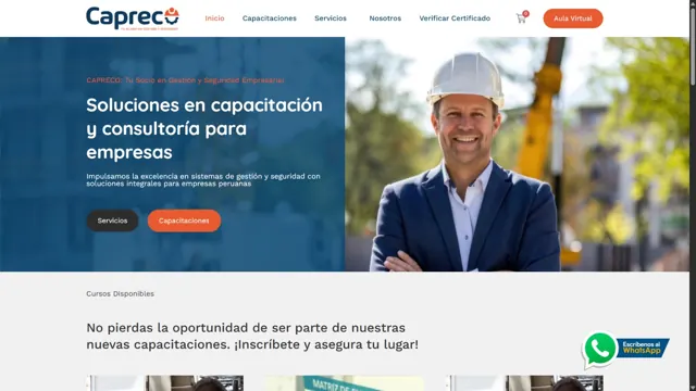 Web de CAPRECO