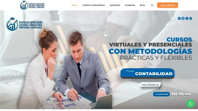 Web de Instituto CCACPE