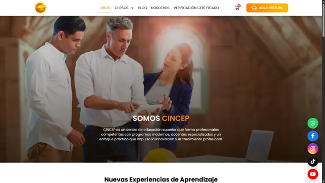 Web de CINCEP