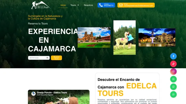 Web de Edelca Tours