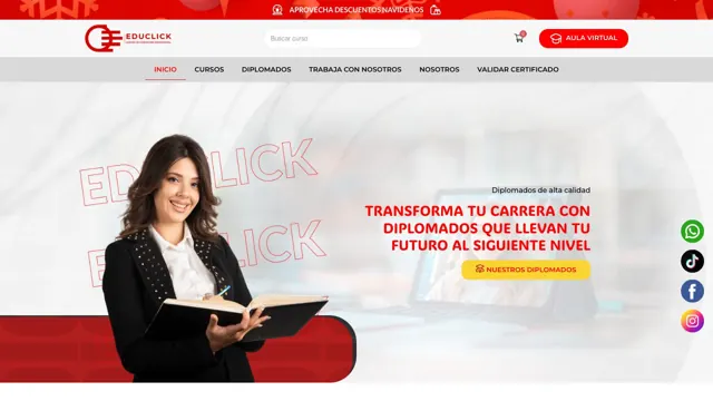 Web de EduClick