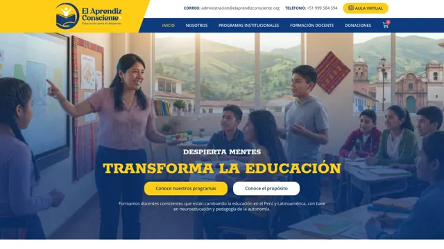 Web de El Aprendiz Consciente