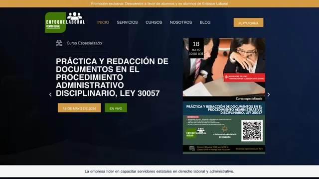 Web de Enfoque Laboral