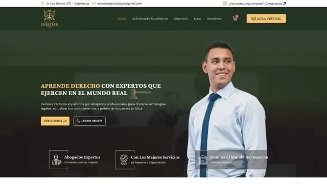 Web de Escuela de Juristas