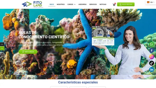 Web de FITOLAND