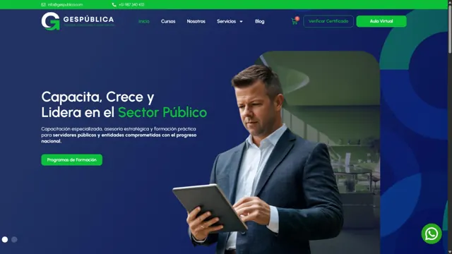 Web de GESPÚBLICA