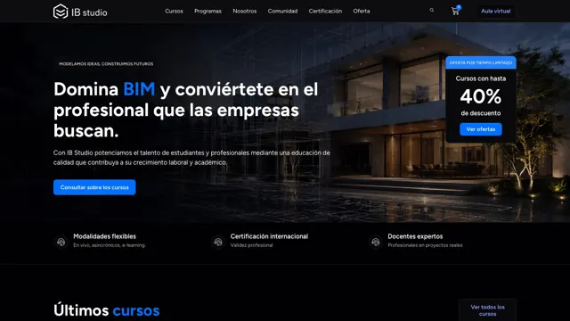 Web de IB Studio