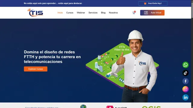 Web de TIS – Telecom Innovate Solutions