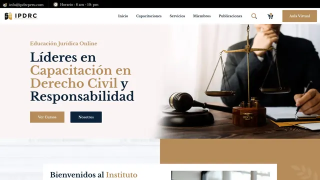 Web de Instituto Peruano de Responsabilidad Civil