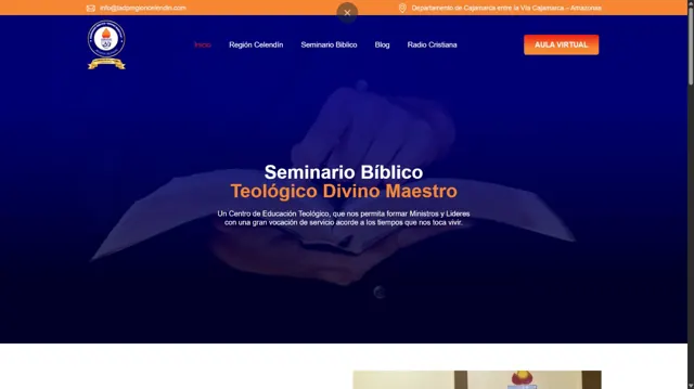 Web de Seminario Bíblico Teológico Divino Maestro