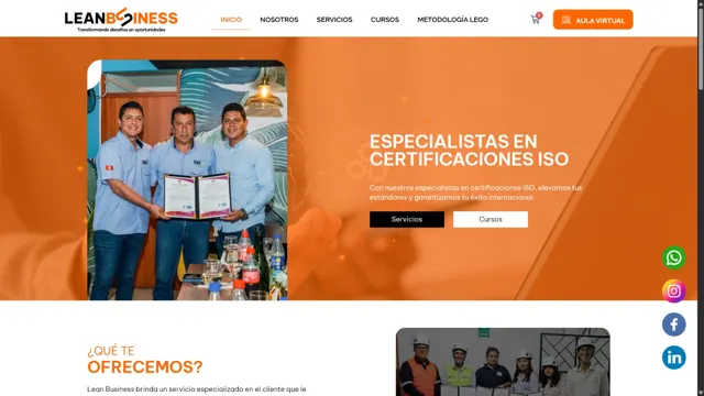 Web de LEANBUSINESS