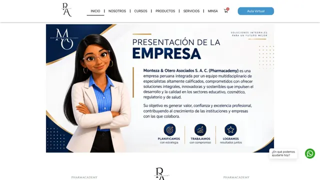 Web de Monteza & Otero Asociados