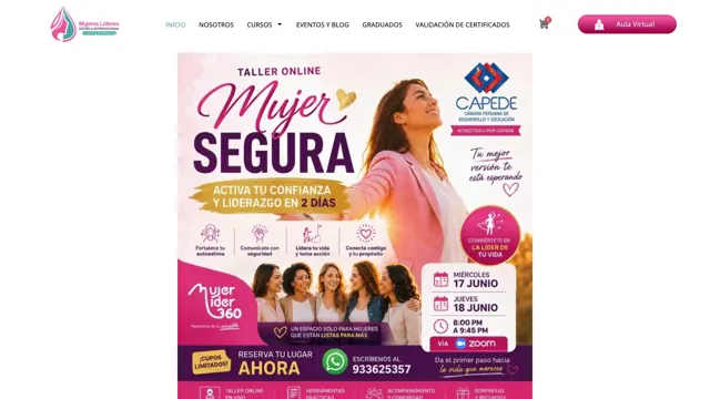 Web de Mujeres Líderes Escuela de Coaching