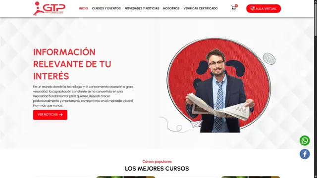 Web de Grupo Talento Perú