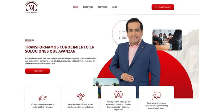 Web de César Nizama Ingenieros
