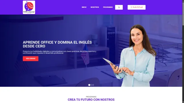 Web de Global Language