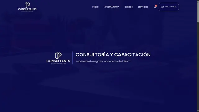 Web de OP Consultants