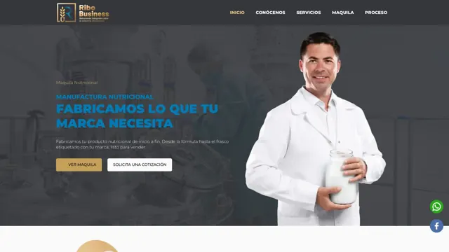 Web de Ribo Business