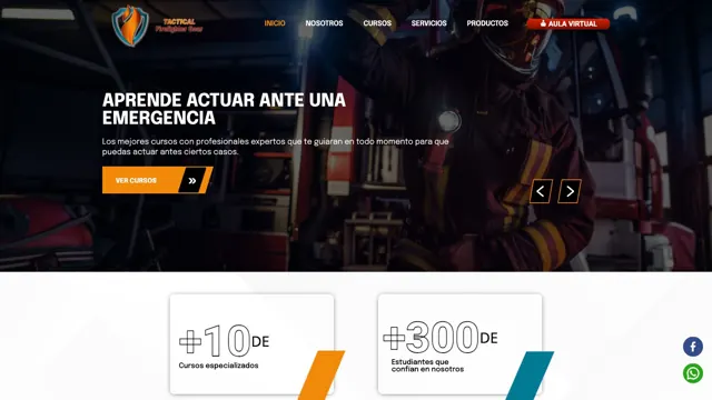 Web de Tactical Firefighter Gear